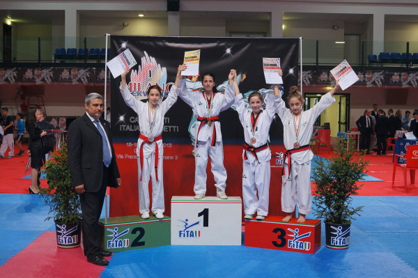 Bianca Pantaleoni vice-campionanessa italiana 2013