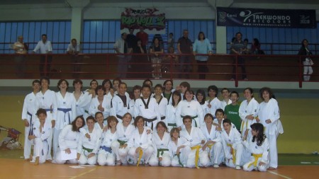 Esami di taekwondo a Rio Saliceto - Foto di Gruppo
