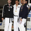 Podio della cat -87 Campionati Italiani Taekwondo 2010